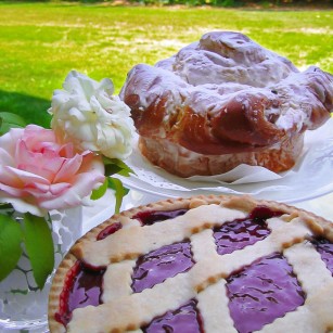Colazione con prodotti dell'agriturismo