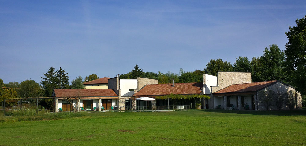 Agriturismo Corte Carnevale visto dal giardino